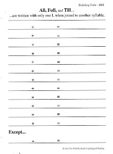 student phonics building code